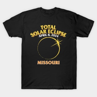 Total Solar Eclipse 2024 - Missouri T-Shirt
